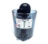 1 récipient à poussière de rechange pour Bosch S6 S7 Series compatible avec collecteur de poussière avec bouchon facile à verser, ventouse pour le nettoyage de la maison