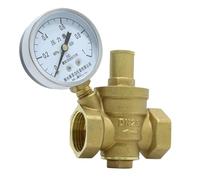 1 réducteur de pression en laiton DN15-50, raccord fileté for conduites d'eau, de vapeur et d'air(DN20,With voltmeter)