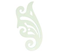 1 règle courbe française pour dessin et couture Vert 19 x 9,5 cm