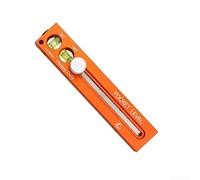 1 règle de marquage extensible pour niveau à bulle, pour mesure de précision, outil de mise en page en aluminium pour le travail du bois et le bricolage (B)