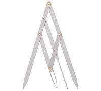 1 règle permanente pour sourcils, règle de coupe dorée, séparateur de microblading, outil de tatouage, accessoires