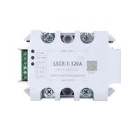 1 régulateur de tension à semi-conducteurs monophasé triphasé SCR 10A-200A thermostat de régulation de puissance 4-20MA contrôle du potentiomètre(LSCR-1 120A 220V)