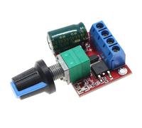 1 régulateur de vitesse de moteur à courant continu 5 V-35 V, interrupteur de vitesse 5 A, fonction de commutation, variateur LED