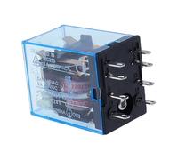 1 relais électromagnétique MY2P HH52P MY2NJ, mini-interrupteur DPDT avec LED, AC 110 V, 220 V, 380 V, DC 12 V, 24 V, 36 V(DC,110V)