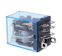 1 relais micro électromagnétique électronique for lampe LED 10 A 8 broches bobine DPDT DC12 V 24 V AC110 V 220 V(DC,220V)