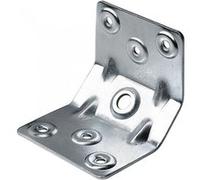 1 renfort d'angle pour table acier zingué HETTICH, l.70 mm Zingué G