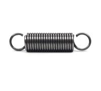 1 Ressort D'extension Durable en Acier, Ressort De Tension à Double Crochet - 3 X 30 X 80 Mm, Diamètre du Fil 3 Mm, Diamètre Extérieur 30 Mm, 1 Pcs, 3 x 30 x 500 mm