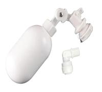 1 robinet à flotteur en plastique réglable, remplissage automatique, interrupteur de contrôle de l'eau, entrée 1/4" for château d'eau(3/8")