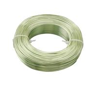 1 Roll Multi-Colors Aluminum Wire Jewelry Findings for Jewelry Making DIY Necklace Bracelet 0.8mm 1mm 1.5mm 2mm 3mm 4mm 5mm 6mm(LawnGreen,6mm 7m)
