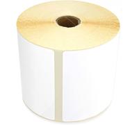 1 roll of thermal labels 100 x 220 mm 25 mm 400 pieces per roll thermal labels in rolls universal adhesive labels white thermal printers thermal transfer labels