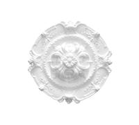 1 Rosette Rosace en Stuc Décor Plafond Couverture Décorations Ø40cm R-5