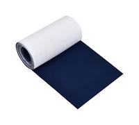 1 Rotolo Nylon Ecussons Thermocollants, Tissu Autocollant Reparation, Patchs en Nylon Auto-Adhésifs, Patch Thermocollant, Nylon Patch Sticker pour Vêtement Jeans Veste T-Shirt Chapeau (bleu marin)