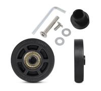 1 roue de rechange pour bagage, accessoire de réparation pour valise, bagage, un