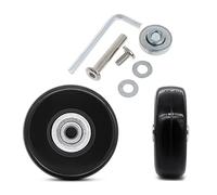 1 roue de rechange pour bagage, accessoire de réparation pour valise, bagage, un