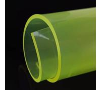 1 Rouleau 20 "x 40" PU Feuille polyuréthane Plaque roulante Panneau TPU Panneau Pur Amortisseur de Vibrations Plaque résistante à l'huile épaisseur 1mm 2mm 3mm 4mm 5mm (Size : 500 * 1000 * 1mm)