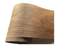 1 rouleau 230cm placage de noyer noir naturel mince à la main bricolage en bois massif panneau décoratif peau haut-parleur rénovation