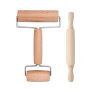 1 Rouleau À Pâtisserie À Deux Extrémités, 1 Rouleau À Pâtisserie, Rouleau À Pâtisserie, Pâte Petite Et Moyenne À Étaler, Rouleau À Pâtisserie Aux Deux Extrémités, Accessoires De Pâtisserie