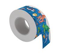 1 Rouleau D'autocollants De Bordures, Bordures Tableaux D'animaux L'océan, Pour Décorer Les D'affichage, Murs, Bureaux, Fenêtres, Portes 65,6 Pi