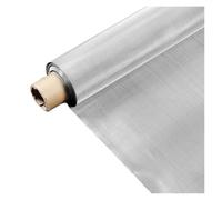 1 rouleau de 100 x 100/200/500 cm, 5 à 80 mailles, en acier inoxydable 304, filtre fil métallique tissé(14Mesh 1.6mm,100x500cm)