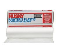 1 rouleau de 12 x 400 Poly-America 03512H Husky Transparent 0,31 mil Haute Densit pour Peintres