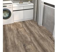 1 rouleau de 40/30 cm de large Autocollant de sol imitation bois marron. Sticker mural vintage en vinyle pelable pour la cuisine, la chambre, le salon, le comptoir, la rénovation de meubles et la déco