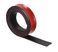 1 rouleau de feuilles de néoprène de 4 mm et 6 mm d'épaisseur, bandes adhésives au dos, bandes d'étanchéité en caoutchouc solide for garages, cuisines et pieds de chaise(1000mmx20mmx6mm)