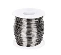 1 rouleau de fil en acier inoxydable 304, 100 m x 0,8 mm, fil de modélisation, fil argenté flexible, pour bricolage avec bobine, fil de bricolage pour fil de bailing, fil de modélisation, fabrication