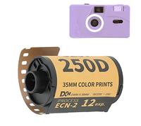 1 Rouleau de Film D' Couleur, Large Plage D'exposition de 35 Mm, Haute Définition, Action Rapide, Accessoires de Film pour Appareil Photo avec Boîte de Rangement pour 135