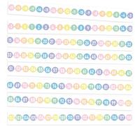 1 rouleau de ligne numérique pour salle de classe - 20 à 120° - Décoration murale pour salle de classe - 9,9 m - Décoration murale de classe de mathématiques (Pastel)