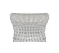 1 rouleau de matériau de caning en rotin naturel pour projets de cannage, pour meubles, chaise, armoire, plafond (blanc gris, 45 cm de large)