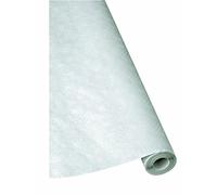 1 rouleau de nappe en papier damassé Blanc 1 x 50 m Nappe en papier jetable Parfait pour ensemble de brasserie