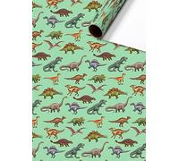 1 rouleau de papier cadeau dinosaures 70 x 200 cm