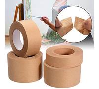 1 rouleau de papier kraft gommé de 30 m de ruban de papier de masquage adhésif brun pour le scellage de la boîte outils d'emballage de ruban de papier kraft-24mmx30m