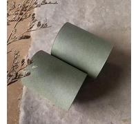 1 rouleau de papier kraft réutilisable avec bloc-notes, bloc-notes à suspendre pour listes de choses à faire, porte-bloc vintage fabriqué à la main pour loisirs créatifs