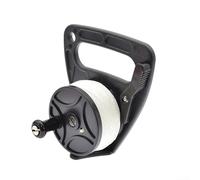 1 rouleau de plongée multi-usages avec poignée, butée de pouce, crochet pour sous-marin (black 46M)