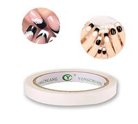 1 rouleau de ruban à ongles bandes d'art nail art adhésif conseils d' guide guide créatif de bricolage fournit un autocollant pratique manucure toolstape