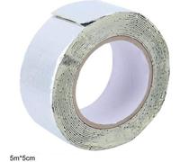 1 rouleau de ruban adhésif de réparation étanche [5m x 50mm] - ruban isolant [extra fort] pour l'intérieur et l'extérieur | ruban d'étanchéité - autocollant | ruban adhésif de réparation | ruban de ré