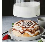 1 rouleau de ruban adhésif en acétate transparent pour collerette à gâteau avec bord entourant les bords pour la cuisson dans la cuisine, matériau plastique sans danger pour le contact alimentaire (20