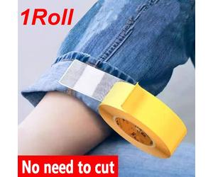 1 Rouleau de Ruban Adhésif Tissu Ultra-Résistant pour Modification des Jambes de Pantalon - Sans Découpe, Sans Trace, Autocollant Invisible pour Coutures de Vêtements 3Roll