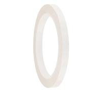 1 rouleau de ruban de marquage de bureau 3/5/8 mm de longueur 66 m 5S for tableau blanc, avertissement de discrimination des couleurs, ligne de grille de dessin(White,5.0mm)