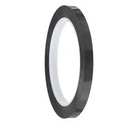 1 rouleau de ruban de marquage de bureau 3/5/8 mm de longueur 66 m 5S for tableau blanc, avertissement de discrimination des couleurs, ligne de grille de dessin(Black,3.0mm)