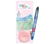 1 rouleau de ruban de tissu 3 mètres x 1 cm + Pilot Laundry Tec. Indicateur de vêtements (Rose)