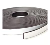 1 rouleau de ruban magnétique 12 mm x 4,5 m avec dos autocollant, polarité A (4,6 m)