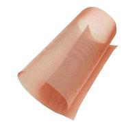 1 rouleau de treillis métallique en cuivre pur 180 mailles, 30 x 60 cm, 15 x 50 cm, 15 x 15 cm, 30 x 30 cm, 7,5 x 7,5 cm(15x50cm)