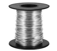 1 Rouleau Fil Acier Inoxydable 304 Fil Artisanal 0,8mm x 25m Fil pour la Fabrication de Bijoux Fil D'acier à Ressort Fil de Bobine Emballage de Fil de Bijoux pour Artisanat et Fabrication de Bijoux