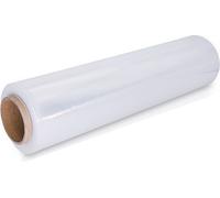 1 rouleau - film étirable 500mm x 290m 23my - film pour palettes, film d'emballage, film de déménagement pour un transport sûr - résistant à la déchirure, flexible, transparent, idéal pour le stockage