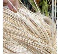 1 Rouleau Moelle de Rotin Cannage Naturelle pour Vannerie, 250g Ronde Rouleau de Osier Rotin à Tresser, Tuyau Tressé Canne Kit de Réparation pour Meubles de Jardin, Projets de Bricolage(1.5mm x 60m)