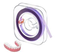 1 Rouleau Papier Abrasif Dentaire,50um Bande de Polissage Dentaire Papier Abrasif pour Espaces Intermédiaires,Bande Blanchiment Dentaire pour Nettoyage en Profondeur Dents Soins Bucco 4mm x 6M-Violet