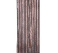 1 Rouleau Placage De Bois D'ébène Naturel Bois Mince Solide À La Main