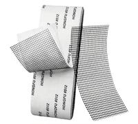 1 Rouleau Ruban Adhésif de Réparation pour Moustiquaire,Scotch Moustiquaire,Ruban Adhésif Moustiquaire pour Fenêtres,pour Réparer Moustiquaire,Fenêtre et Autres Éléments en Maille,5cm*2m(Noir)
